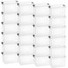 imageSuperio Clear Storage Bins with Lids Stackable Storage Box with Latches and Handles Extra Small 12 Pack 2 Quart375 Qt Mini  Deep