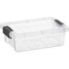 imageSuperio Clear Storage Container with Lid 16 Quart Plastic Bin for organization NonToxic BPA Free OdorFree Stackable Latch Box organizer for Home Dorm Classroom Garage Closet 16 Quart825x55x3