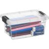 image:imageSuperio Clear Storage Box with Lid 45 Quart Plastic Container Bins for Organizing Stackable Crates BPA Free Non Toxic Odor Free Organizers for Home Office School and Dorm185 Quart