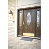 image:imageSuperio 686 NonSlip Welcome Doormat Indoor Outdoor Heavy Duty Waterproof Easy Clean LowProfile Mats for Entry Garage Patio High Traffic Areas 18x30 Grey Lattice CoirBlack