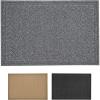 image:imageSuperio Front Door Mat 24 x 35 IndoorOutdoor Doormat for Entry Entrance Floor Mat Heavy Duty Door Matt Waterproof Easy Clean LowProfile Mats for Entry Garage Patio High Traffic Areas Grey