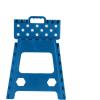 image:imageSuperio Superio Folding Step Stool 15 Inch with Anti Slip Dots GreyBlue
