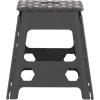 image:imageSuperio Superio Folding Step Stool 15 Inch with Anti Slip Dots GreyGray