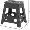image:imageSuperio Superio Folding Step Stool 15 Inch with Anti Slip Dots GreyGray
