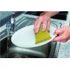image:imageGold and Silver Kitchen Sponge Scrubber Heavy Duty Metallic Sink Pot Dish Washing Scrubber NonScratch NonMetal Kosher Sponge Pack of 4 SuperioSilvergold 4 Pack