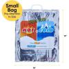 image:imageSuperio Hot and Cold Insulated Bags for Food Delivery Grocery Shopping Bags Food Storage for Hot and Frozen Food for Travel Disposable Cooler Bag Reinforced Thermal Lunch Bag 12 12x1354 Pack