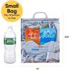 image:imageSuperio Hot and Cold Insulated Bags for Food Delivery Grocery Shopping Bags Food Storage for Hot and Frozen Food for Travel Disposable Cooler Bag Reinforced Thermal Lunch Bag 12 12x1353 Pack
