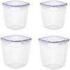 image:imageSuperio Airtight Food Storage Containers with Leakproof Lids Pack of 414 Cups x2 20 Cups x2 BPA Free Sealed Containers for Kitchen Pantry Fridge14 Cup  20 Cup 4 Pack