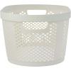 image:imageSuperio Superio Plastic Laundry Basket 40 Liter Dotted Design Ivory