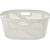 image:imageSuperio Superio Plastic Laundry Basket 40 Liter Dotted Design Ivory