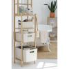 image:imageSuperio Ribbed Collection  Decorative Plastic Basket Open Home Storage Bins Organizer Blue Container Boxes for Organizing Closet Storage Bins for Shelves Bin with Lid Large 15 Liter 1 PackEcoFriendly