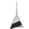 image:imageAngle Broom with Dustpan Set Sharply Angled Bristles to Reach Narrow Spaces Clip On Dust Pan IncludedStyle 2  Grey