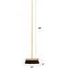 image:imageSuperio Home Kitchen Broom Head  Household Easy Sweeping Broom  TampicoSynthetic Bristles  All PurposeWood Handle