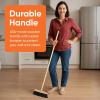 image:imageSuperio Home Kitchen Broom Head  Household Easy Sweeping Broom  TampicoSynthetic Bristles  All PurposeWood Handle