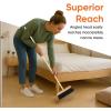 image:imageSuperio Home Kitchen Broom Head  Household Easy Sweeping Broom  TampicoSynthetic Bristles  All PurposeWood Handle