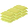 image:imageMicrofiber Sponges for Dishes Kitchen Sponges NonScratch Sponge Dish Scrubber Heavy Duty Household Cleaning Sponges MultiPurpose Cleaning Supplies Dish Sponge Kitchen Sponges Pack of 1Yellow
