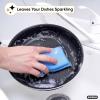 image:imageMicrofiber Sponges for Dishes Kitchen Sponges NonScratch Sponge Dish Scrubber Heavy Duty Household Cleaning Sponges MultiPurpose Cleaning Supplies Dish Sponge Kitchen Sponges Pack of 1Blue