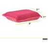 image:imageMicrofiber Sponges for Dishes Kitchen Sponges NonScratch Sponge Dish Scrubber Heavy Duty Household Cleaning Sponges MultiPurpose Cleaning Supplies Dish Sponge Kitchen Sponges Pack of 1Multicolor