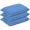 image:imageMicrofiber Sponges for Dishes Kitchen Sponges NonScratch Sponge Dish Scrubber Heavy Duty Household Cleaning Sponges MultiPurpose Cleaning Supplies Dish Sponge Kitchen Sponges Pack of 1Blue