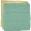 image:imageSuperio Microfiber Cleaning Cloth for Cars Kitchen Cleaning Rags for Housekeeping 16 Absorbent Micro Fiber Towels for House Bathroom AllPurpose StreakFree lintFree Wash Cloths 4 YellowGreen16x16