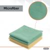 image:imageSuperio Microfiber Cleaning Cloth for Cars Kitchen Cleaning Rags for Housekeeping 16 Absorbent Micro Fiber Towels for House Bathroom AllPurpose StreakFree lintFree Wash Cloths 4 YellowGreen12x12