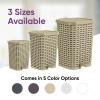image:imageSuperio Mini Trash Can with Foot Pedal Small Outdoor Garbage Can with Lid 3 Gallon Plastic Waste Basket for Bathroom Bedroom Kitchen Office Patio Wicker Beige 12 QTBeige and Brown