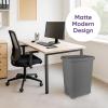 image:imageSuperio Slim Pedal Trash Can GreyBlack 16 Qt  4 Gallon1752x1307x2424