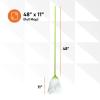 image:imageSuperio String Mop Cotton Mop for Hardwood Floor Cleaning Self Wringing Mop for Home Kitchen Bath Office Cleaning Green and White Easy Lightweight Fancy Mops