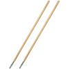 image:imageSuperio Wood Handles 60 with Threaded Metal Tip 248 Inch