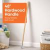 image:imageSuperio Wood Handles 60 with Threaded Metal Tip 248 Inch