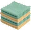 image:imageSuperio Microfiber Cleaning Cloth for Cars Kitchen Cleaning Rags for Housekeeping 16 Absorbent Micro Fiber Towels for House Bathroom AllPurpose StreakFree lintFree Wash Cloths 4 YellowGreen16x16
