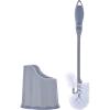 image:imageSuperio Toilet Brush and Holder 1 Pack Toilet Scrubber Bowl Cleaner Brushes Wand Toilets Brush with Holder Caddy Bathroom Cleaning Brush Bowl Brush SetGray