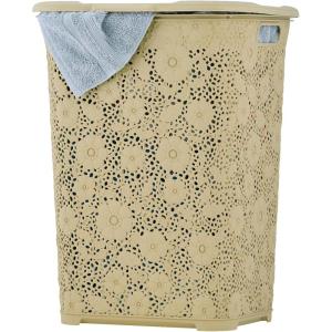 image:imageSuperio Lace Laundry Hamper Beige1 Pack