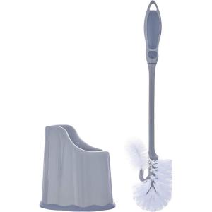 image:imageSuperio Toilet Brush and Holder 1 Pack Toilet Scrubber Bowl Cleaner Brushes Wand Toilets Brush with Holder Caddy Bathroom Cleaning Brush Bowl Brush SetGray