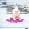 image:imageSuperio Round Saucer Snow Sleds for Kids and Adult Spiral Toddler Sled 26 Avalanche Circle Jet Sled for Toddlers Age Plastic Sledding Disc Winter Snow Toys Fun for Kids and Adults 2PackFuchsiaOrange