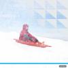 image:imageSuperio Toboggan Snow Sled for Kids and Adults 36  48 Heavy Duty Plastic Slider with Handles and Hole for Pull Ropes Kid and Adult Winter Fun 4 PackRed48