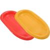 image:imageSuperio Toboggan Snow Sleds for Kids and Adults 3648 Heavy Duty Plastic Sliders with Handles and Hole for Pull Ropes Kid and Adult Winter Fun36
