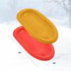 image:imageSuperio Toboggan Snow Sleds for Kids and Adults 3648 Heavy Duty Plastic Sliders with Handles and Hole for Pull Ropes Kid and Adult Winter Fun36
