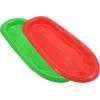 image:imageSuperio Toboggan Snow Sleds for Kids and Adults 3648 Heavy Duty Plastic Sliders with Handles and Hole for Pull Ropes Kid and Adult Winter Fun48