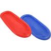 image:imageSuperio Toboggan Snow Sleds for Kids and Adults 3648 Heavy Duty Plastic Sliders with Handles and Hole for Pull Ropes Kid and Adult Winter Fun48