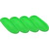 image:imageSuperio Toboggan Snow Sled for Kids and Adults 36  48 Heavy Duty Plastic Slider with Handles and Hole for Pull Ropes Kid and Adult Winter Fun 4 PackGreen48