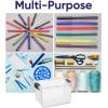 image:imageSuperio Storage Bins with Lids Clear Plastic Containers for Organizing Stackable Totes BPA Free Odor Free Organizer Boxes for Home and Dorm 2 Pack 2275 Qt14 Quarts