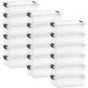 image:imageSuperio Clear Storage Boxes with Lids 875 Quart Plastic Container Bins for Organizing Stackable Crates BPA Free Non Toxic Odor Free Organizers for Home Office and Dorm 6 Pack45 Quart