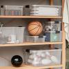image:imageSuperio Clear Storage Boxes with Lids 875 Quart Plastic Container Bins for Organizing Stackable Crates BPA Free Non Toxic Odor Free Organizers for Home Office and Dorm 6 Pack49 Quart