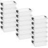 image:imageSuperio Clear Storage Boxes with Lids 875 Quart Plastic Container Bins for Organizing Stackable Crates BPA Free Non Toxic Odor Free Organizers for Home Office and Dorm 6 Pack127 Quart