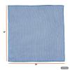 image:imageSuperio Blue Microfiber Cleaning Cloth for Car House Bathroom 16x16 Miracle Cloth Streak and Lint Free No Detergent All Purpose Cleaning Towel Washable Rag