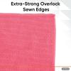 image:imageSuperio Pink Microfiber Cleaning Cloth for Cars Kitchen Bathroom 16x16 Miracle Cloth Lint Free Rags for Cleaning House Washable Reusable No Detergents Needed Scratch amp Streak Free 6 Pack
