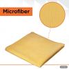 image:imageSuperio Yellow Microfiber Cleaning Cloth for Cars House Bthroom 16x16 Miracle Cloth Streak Free Lint Free Rag Cleaning Towel No Detergent Needed