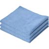 image:imageSuperio Blue Microfiber Cleaning Cloth for Car House Bathroom 16x16 Miracle Cloth Streak and Lint Free No Detergent All Purpose Cleaning Towel Washable Rag 4Blue