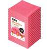image:imageSuperio Pink Microfiber Cleaning Cloth for Cars Kitchen Bathroom 16x16 Miracle Cloth Lint Free Rags for Cleaning House Washable Reusable No Detergents Needed Scratch amp Streak Free 18 Pack